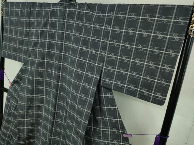 平和屋着物■極上 本場琉球絣 手おり 野原俊雄 証紙付き 逸品 未使用 DZAA7650kh5