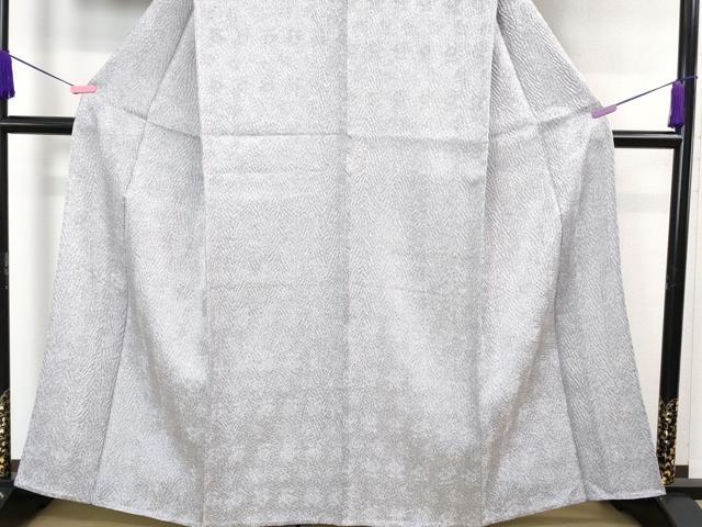 平和屋着物■極上 名門 藤娘きぬたや・総絞り 杢目絞り 小紋 単衣 反端付き 逸品 未使用 DZAA7654kh5