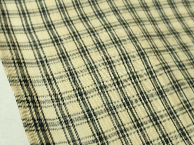 平和屋本店■希少 重要無形文化財 喜如嘉の芭蕉布 手積み芭蕉糸100% 手結い 手おり 琉球藍 車輪梅 証紙付き 逸品 未使用 DZAA7672kh5