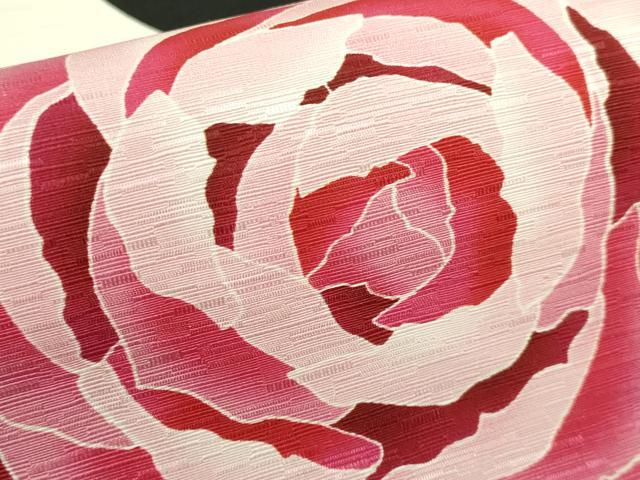 平和屋着物■極上 全通柄 京袋帯 WAKKA ワッカ 薔薇 バラ 逸品 DZAA7703kh5