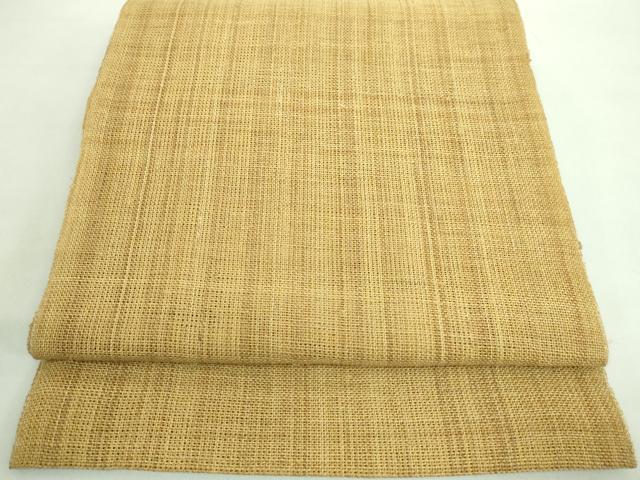 平和屋本店■極上 夏物 八寸名古屋帯 科布 逸品 DZAA7745kh5