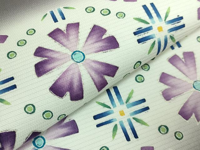 平和屋着物*極上 夏物 太鼓柄袋帯 網目花文 銀彩 逸品 DZAA7791kh5