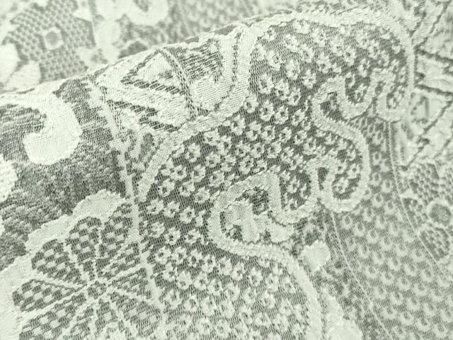 平和屋着物■極上 天目織 振袖 お召地 吉祥花文 逸品 DZAA7818kh5