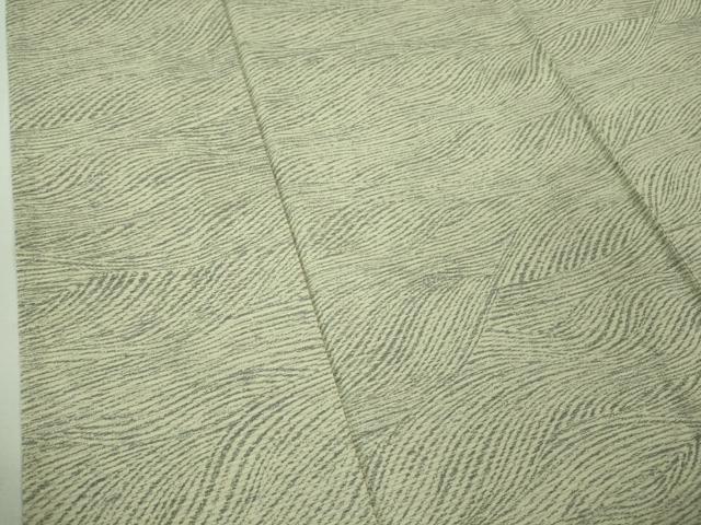 平和屋着物*極上 夏物 洗える最高級着物 <英>はなぶさ謹製 小紋 絽 立波文 逸品 DZAA7866kh5