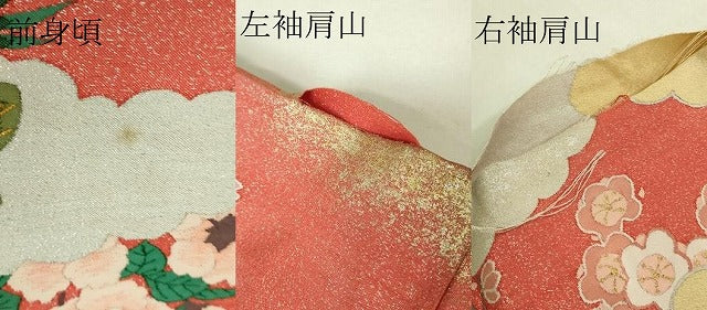 平和屋本店■極上 明綴れ 色打掛 和装 婚礼 結婚式 花嫁 神社挙式 孔雀花文 金糸 金通し地 逸品 DZAA7894kh5