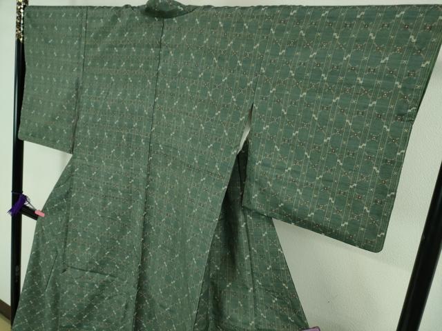 平和屋本店●極上 本場琉球 読谷山花織 紬地 逸品 DZAA7924kh5