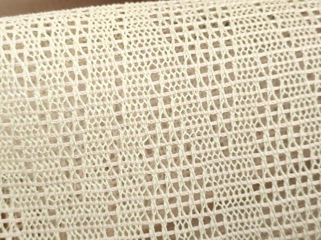 平和屋着物■極上 夏物 八寸名古屋帯 羅 菱 逸品 DZAA8013kh5