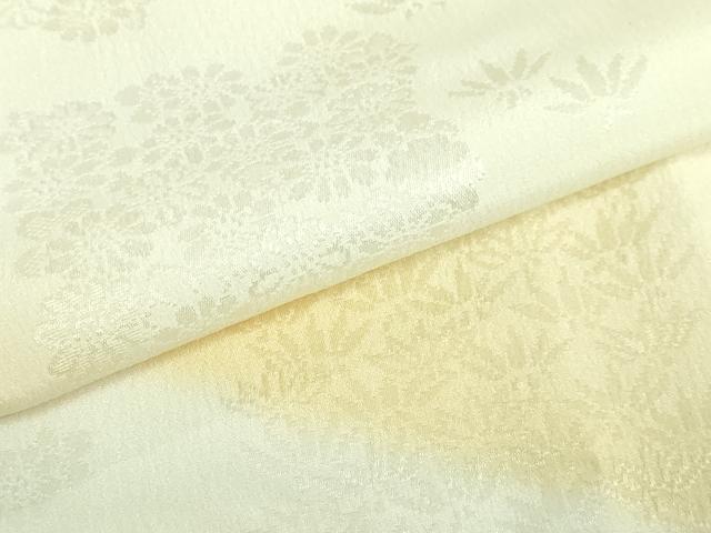 平和屋着物●上質な長襦袢 袷 草花地紋 暈し染め さが美扱い 逸品 DZAA8023kh5