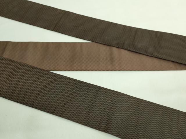 平和屋着物●極上 男性 両面 角帯 逸品 DZAA8047kh5