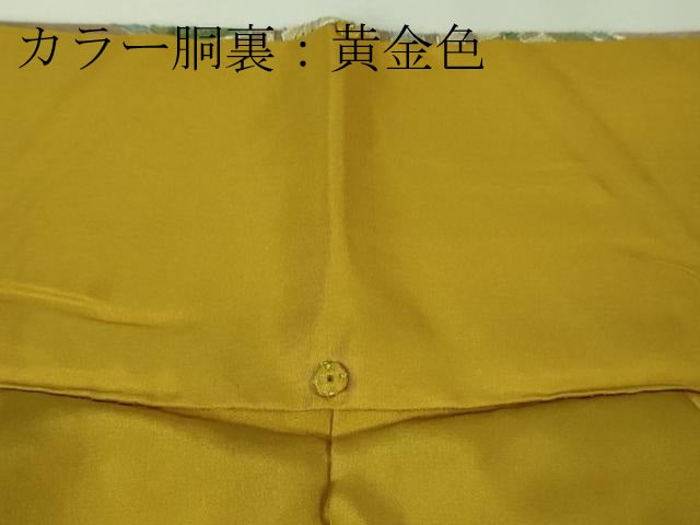 平和屋本店■極上 中国三大刺繍 スワトウ刺繍 汕頭刺繍 小紋 鬘帯花文 逸品 DZAA8398kh5