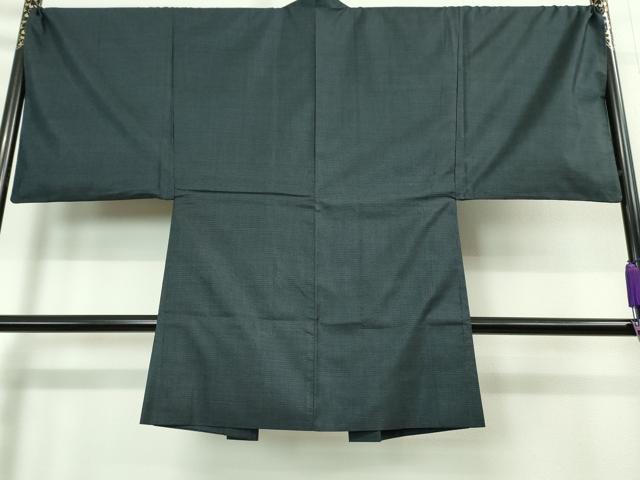 平和屋着物■極上 男性 本場大島紬 アンサンブル 長羽織 100亀甲 総詰め 逸品 DZAA8522kh5