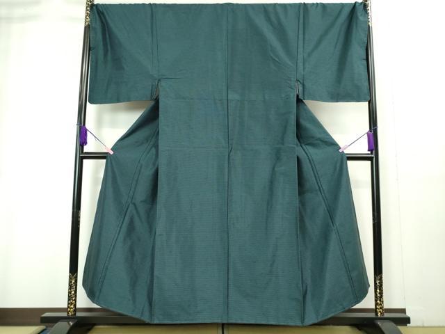 平和屋着物■極上 男性 紬 アンサンブル キングサイズ 長羽織 逸品 未使用 DZAA8531kh5