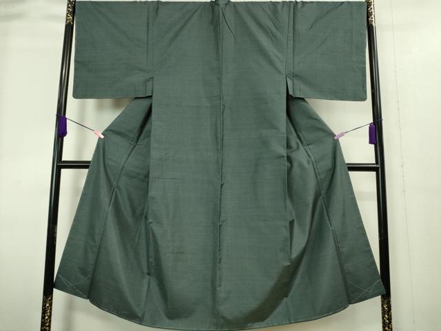 平和屋着物■極上 男性 本場大島紬 アンサンブル 長羽織 藍愛つかみ 大河 宮脇兼太郎商店謹製 証紙付き 逸品 未使用 DZAA8538kh5