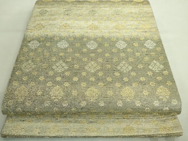 平和屋着物●極上 桝屋高尾 ねん金綴錦 六通柄袋帯 アジア繍文 金銀糸 逸品 DZAA8568kh5