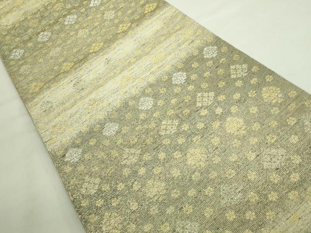 平和屋着物●極上 桝屋高尾 ねん金綴錦 六通柄袋帯 アジア繍文 金銀糸 逸品 DZAA8568kh5