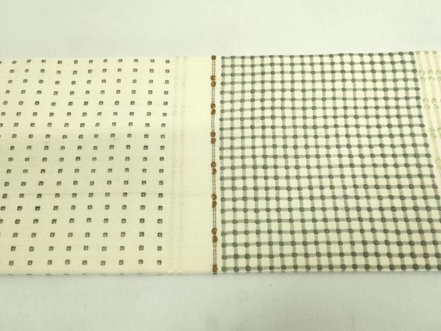 平和屋着物*極上 夏物 九寸名古屋帯 抽象文様 逸品 DZAA8596kh5