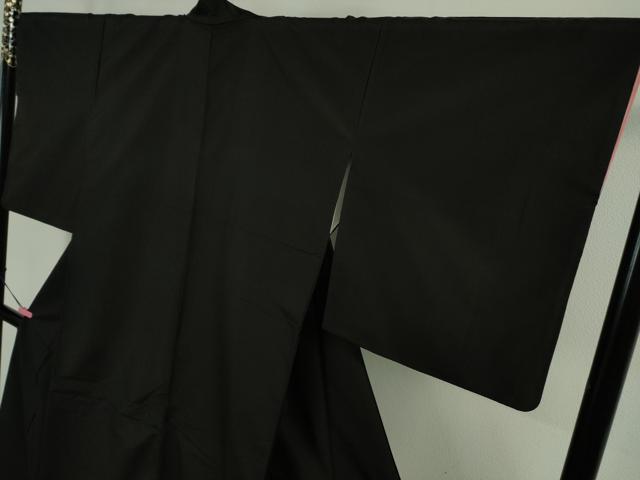 平和屋本店■極上 白泥染の第一人者・絣の魔術師 恵積五郎 本場大島紬 恵大島織物謹製 白恵色泥 無地 黒地 証紙付き 逸品 DZAA8677kh5