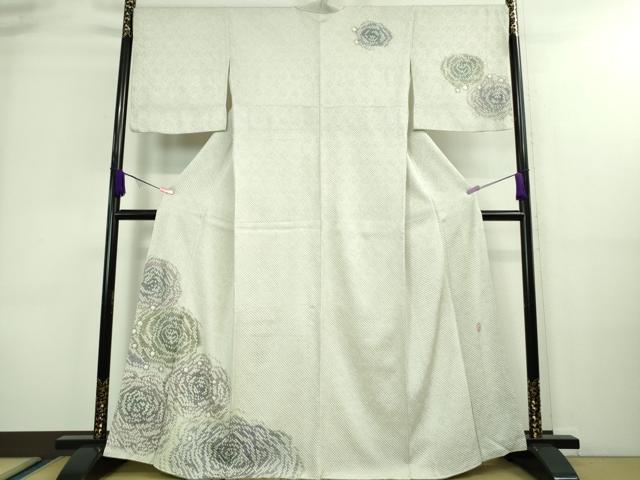平和屋本店■極上 名門 藤娘きぬたや・総絞り 訪問着 薔薇 バラ 逸品 DZAA8682kh5