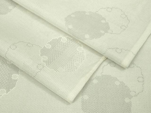 平和屋本店■極上 夏物 本場大島紬 夏大島 7マルキ 雪輪重ね 逸品 DZAA8716kh5