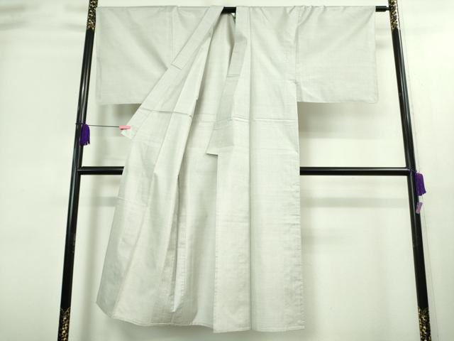 平和屋本店▽極上 男性 本場大島紬 白大島 単衣 カタス7マルキ 逸品 DZAA8736kh5