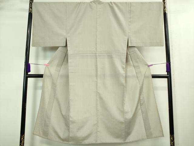平和屋着物■極上 男性 お召 単衣 縞 さが美扱い 逸品 DZAA8737kh5
