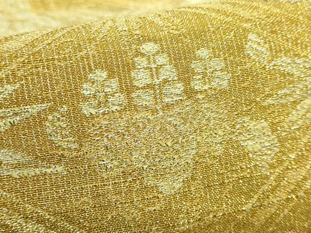 平和屋着物●極上 桝屋高尾 ねん金綴錦 六通柄袋帯 桐竹鳳凰文 金糸 逸品 DZAA8793kh5
