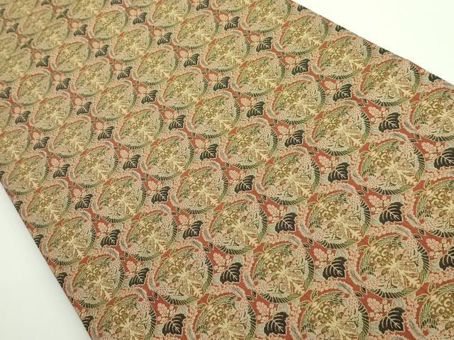 平和屋着物●極上 龍村美術織物 全通柄袋帯 壬生寺裂 逸品 DZAA9004kh5