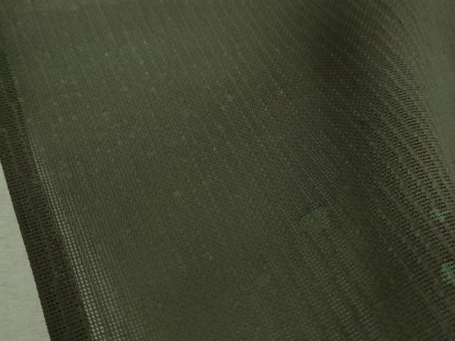 平和屋着物*極上 夏物 京友禅作家 黒島敏 小紋 紗 霞文 暈し染め 逸品 DZAA9069kh5