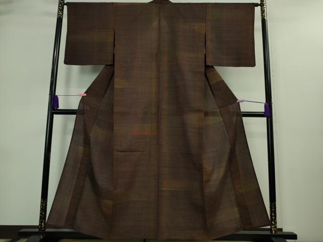 平和屋着物*極上 夏物 紗紬 逸品 DZAA9096kh5