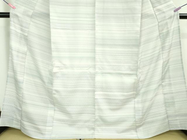 平和屋本店*極上 夏物 薩摩花織 紬 花織瑠璃ぼかし 大迫織物謹製 証紙付き 逸品 新品 DZAA9179kh5