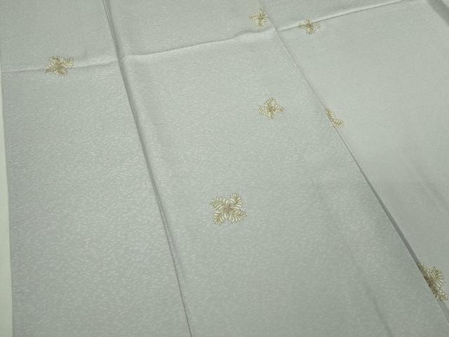 平和屋着物▽極上 小紋 単衣 枝葉文 白菫色地 逸品 未使用 DZAA9239kh5