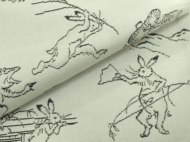 平和屋着物●極上 全通柄袋帯 鳥獣戯画 逸品 DZAA9252kh5