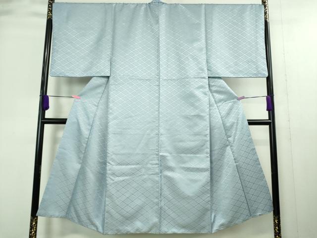 平和屋着物■極上 男性 色無地 紋付き羽織・行灯袴セット 舞台衣装 花菱地紋 洗える着物 逸品 DZAA9357kh5