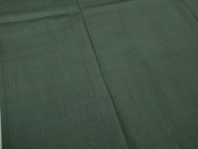 平和屋着物*極上 夏物 男性 紗紬 色無地 青鈍色 京王百貨店扱い 逸品 未使用 DZAA9392kh5