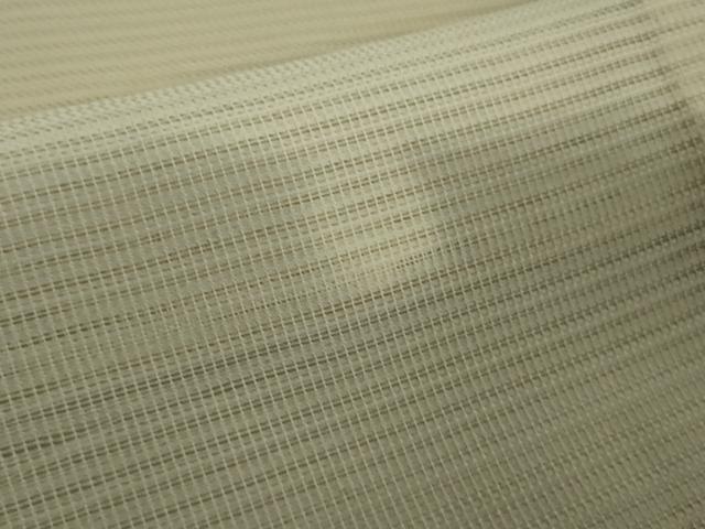 平和屋着物*極上 夏物 訪問着 絽 菊染 雪輪 暈し染め 砂色地 逸品 DZAA9445kh5