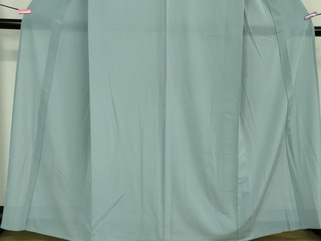 平和屋着物*極上 夏物 洗える最高級着物 <英>はなぶさ謹製 色無地 絽縮緬 秘色色 逸品 DZAA9560kh5