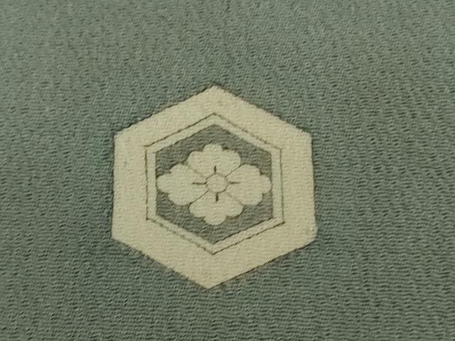 平和屋着物●極上 アンティーク 大正ロマン 振袖 乱菊 梅 楓 黒地 暈し染め 逸品 DZAA9567kh5