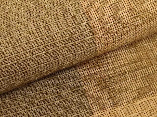 平和屋着物*極上 夏物 八寸名古屋帯 格子 紙布 逸品 DZAA9704kh5