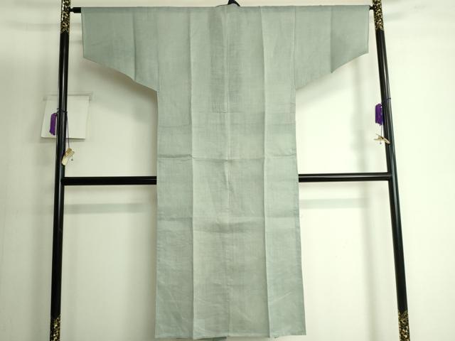 平和屋着物*夏物 男性 長襦袢 岩井茶色地 麻 逸品 DZAA9797kh5