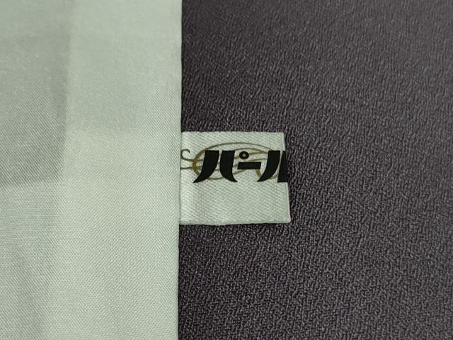 平和屋着物▽極上 色無地 単衣 紫苑色 逸品 未使用 DZAA9836kh5