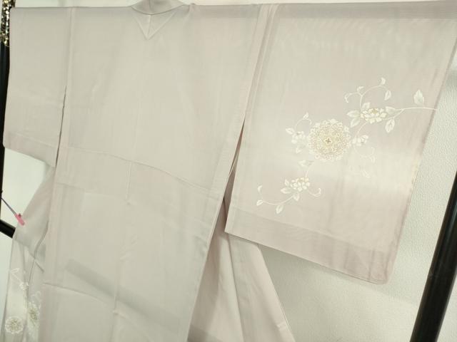 平和屋本店*極上 夏物 訪問着 絽 五泉 花唐草文 暈し染め 反端付き 逸品 DZAA9910kh5