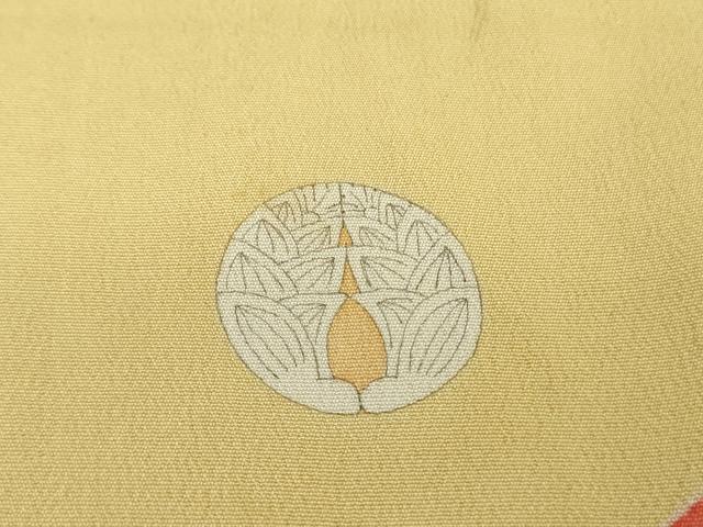 平和屋着物■極上 アンティーク 大正ロマン 七五三 女の子 7歳 祝着 刺繍 花薬玉 逸品 DZAA9980kh5
