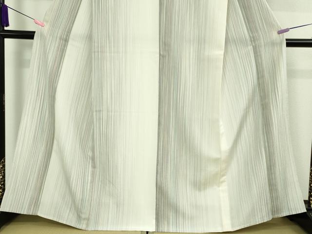 平和屋着物■極上 本塩沢 やまだ織 200色 単衣 さが美扱い 逸品 未使用 DZAA9998kh5