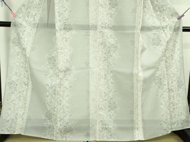 平和屋着物■極上 夏物 本場大島紬 夏大島 草花間道 逸品 DZAB0126kh5