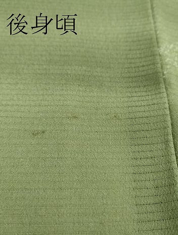 平和屋着物*極上 夏物 洗える最高級着物 <英>はなぶさ謹製 小紋 絽縮緬 箔散らし ロング丈 たとう紙付き 逸品 DZAB0187kh5