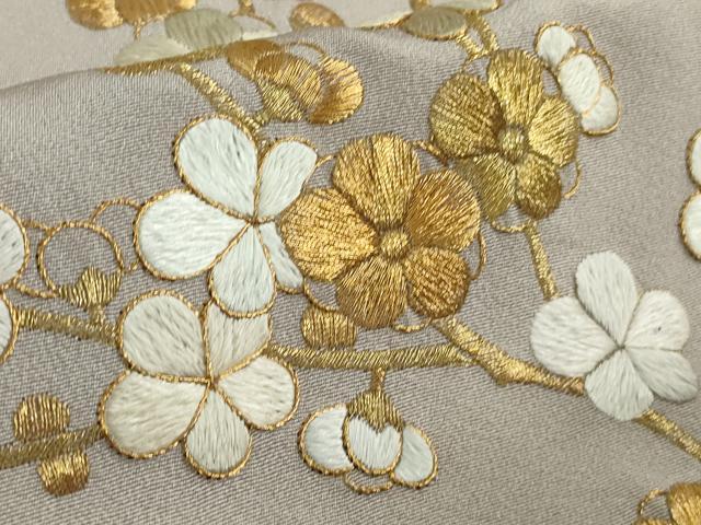 平和屋本店■極上 中国三大刺繍 相良刺繍 総刺繍 訪問着 宝尽くし 枝花文 淡紅藤色地 逸品 DZAB0188kh5