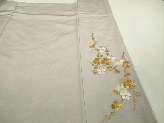 平和屋本店■極上 中国三大刺繍 相良刺繍 総刺繍 訪問着 宝尽くし 枝花文 淡紅藤色地 逸品 DZAB0188kh5