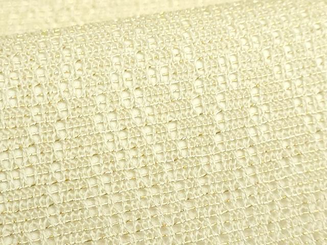 平和屋着物*極上 夏物 全通柄袋帯 羅 菱 金糸 逸品 DZAB0206kh5