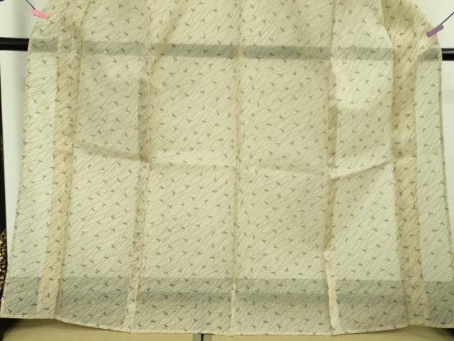 平和屋本店■極上 夏物 竺仙 浴衣 絹紅梅 蜻蛉 正絹・綿 高島屋扱い 逸品 DZAB0306kh5