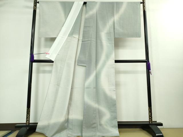 平和屋着物▽極上 本塩沢 やまだ織 訪問着 染色作家 桐村博 訪問着 単衣 逸品 未使用 DZAB0357kh5